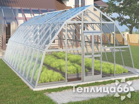 Теплица Рада Нил под стекло, 4,5х8 метров