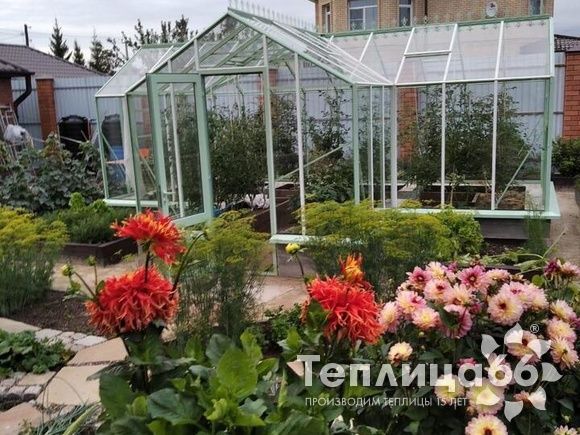 Теплица Ботаник в необычном цвете!